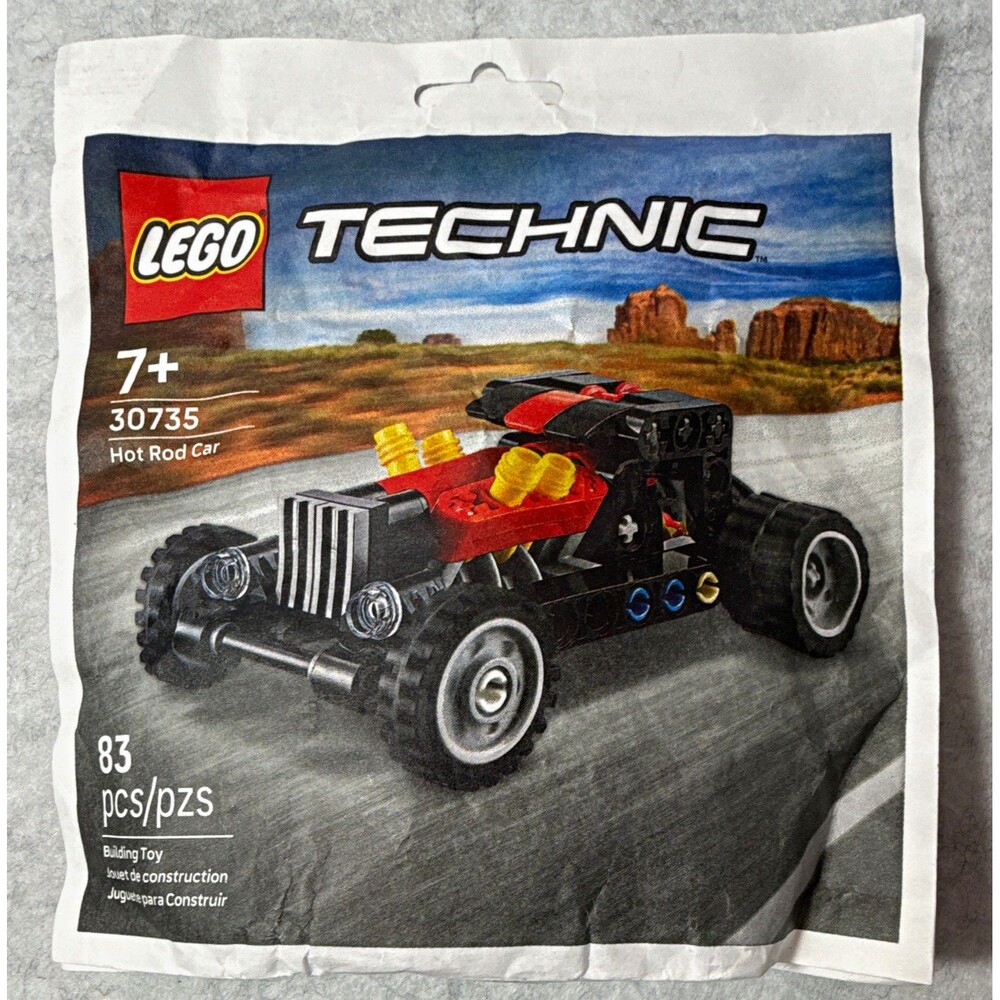 LEGO Technic Hot Rod Car 30735 Polybag 83 Pieces Age 7+ Limited Edition